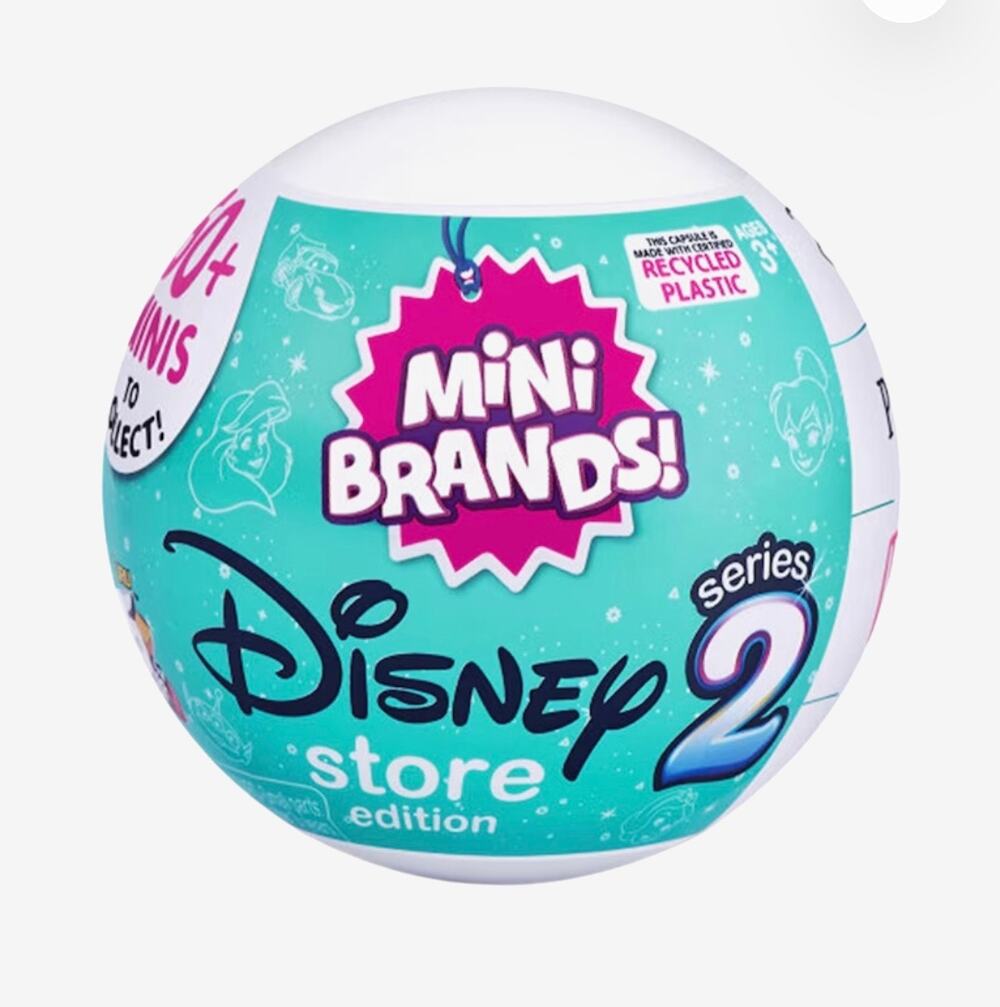 ZURU Mini Brands Disney Store Series 2 5 Surprise Capsule NEW SEALED #127